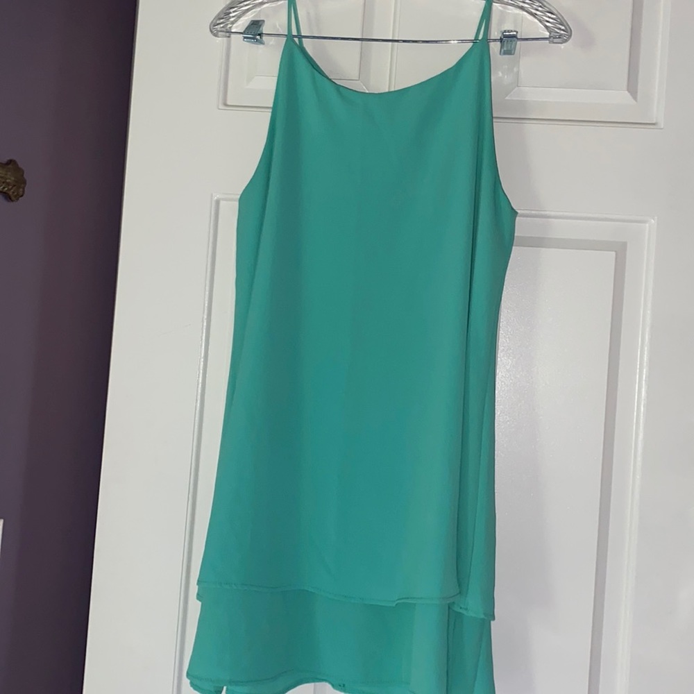 Beautiful mint green summer dress